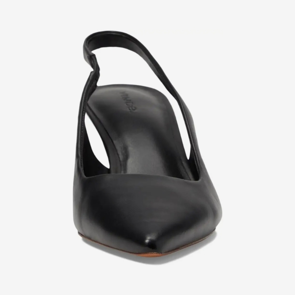 NIB Vince 'Patrice' Leather Slingback Heel - Picture 4 of 17